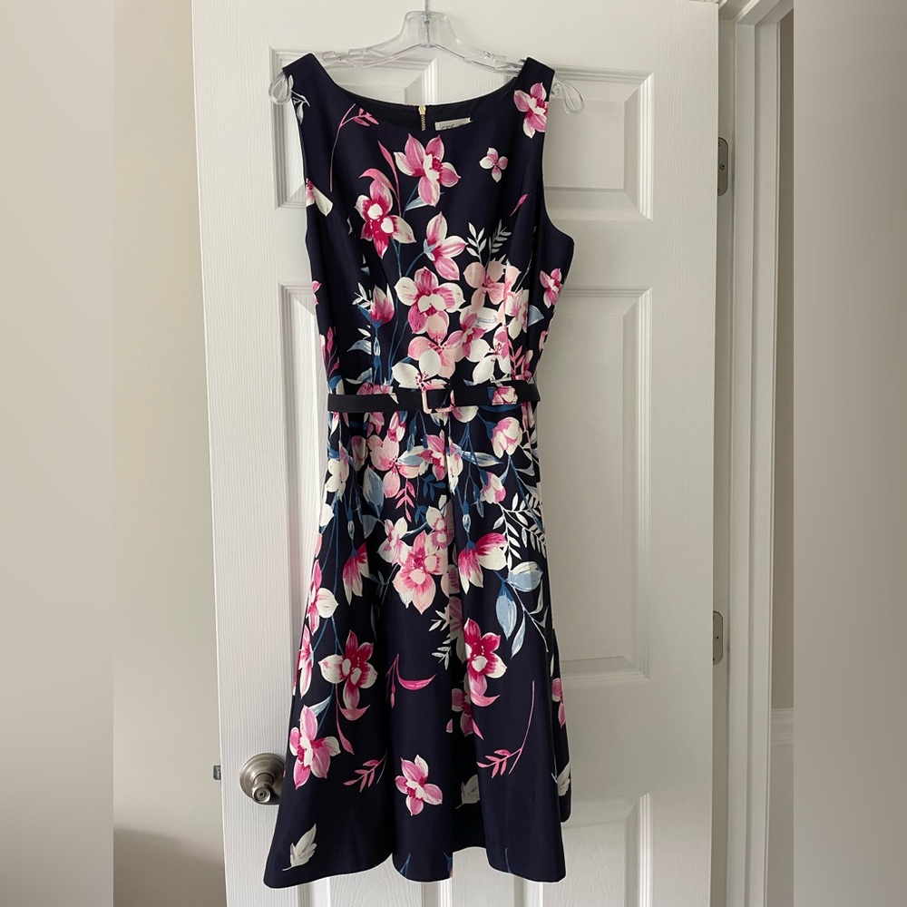 Eliza J Floral A-Line Dress